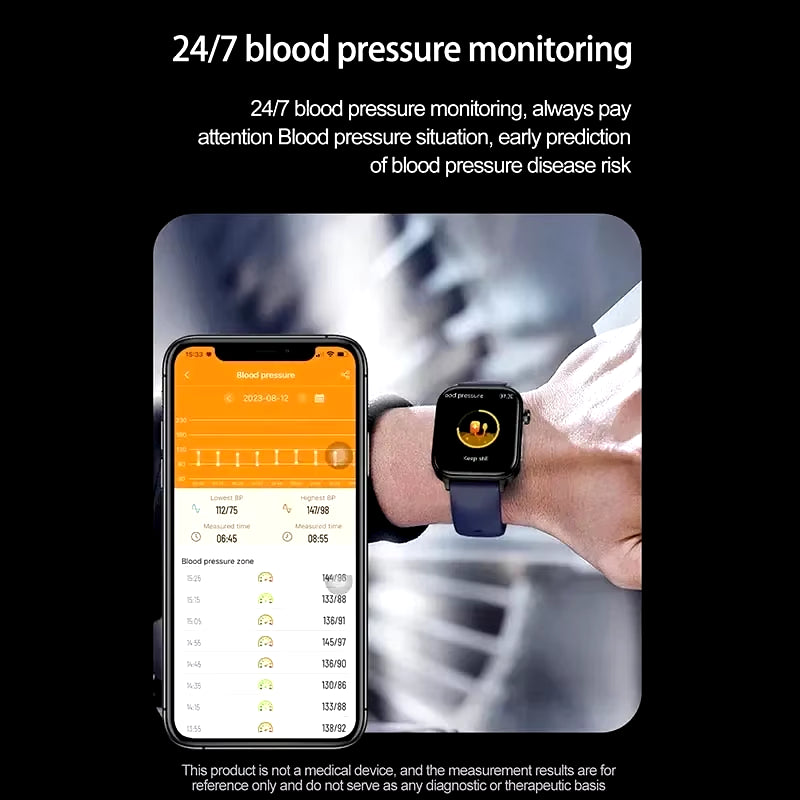 2025 New ECG+PPG Monitoring Smart Watch Women Blood Pressure Blood Lipid Uric Acid Women Menstrual Health Tracker Smartwatches