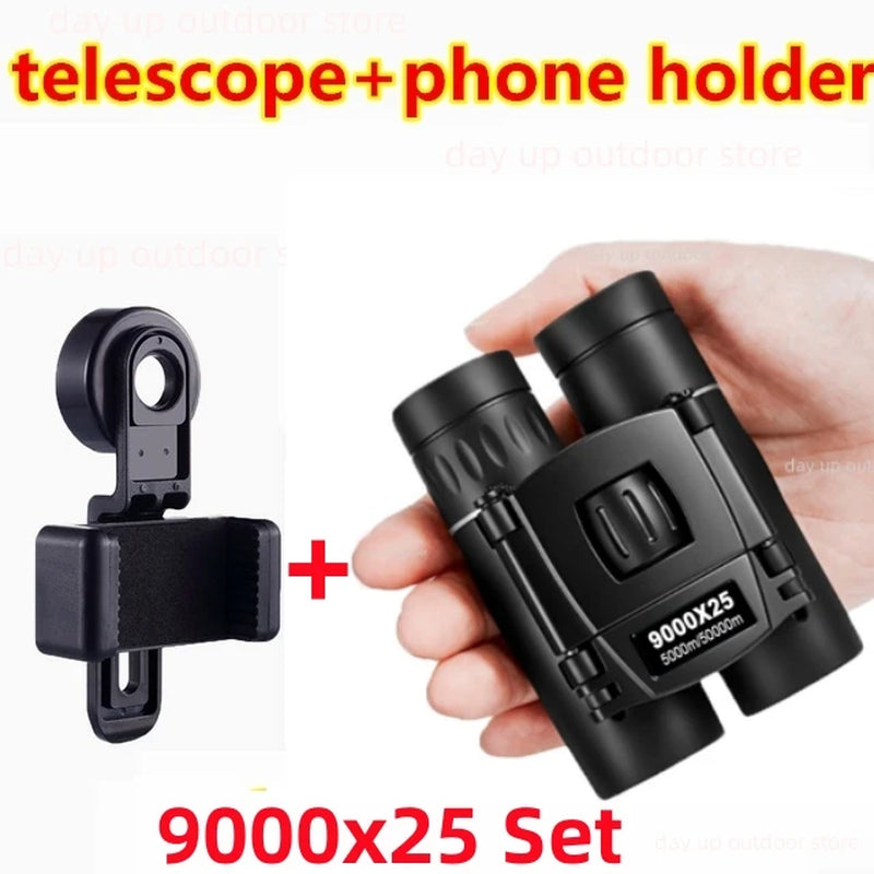 5000X25 50000M Zoom BAK4 HD Telescope Professional Powerful Binoculars Long Range Portable Monocular Optics for Camping Outdoor