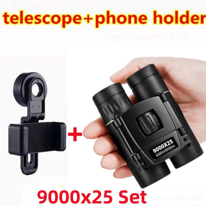 5000X25 50000M Zoom BAK4 HD Telescope Professional Powerful Binoculars Long Range Portable Monocular Optics for Camping Outdoor
