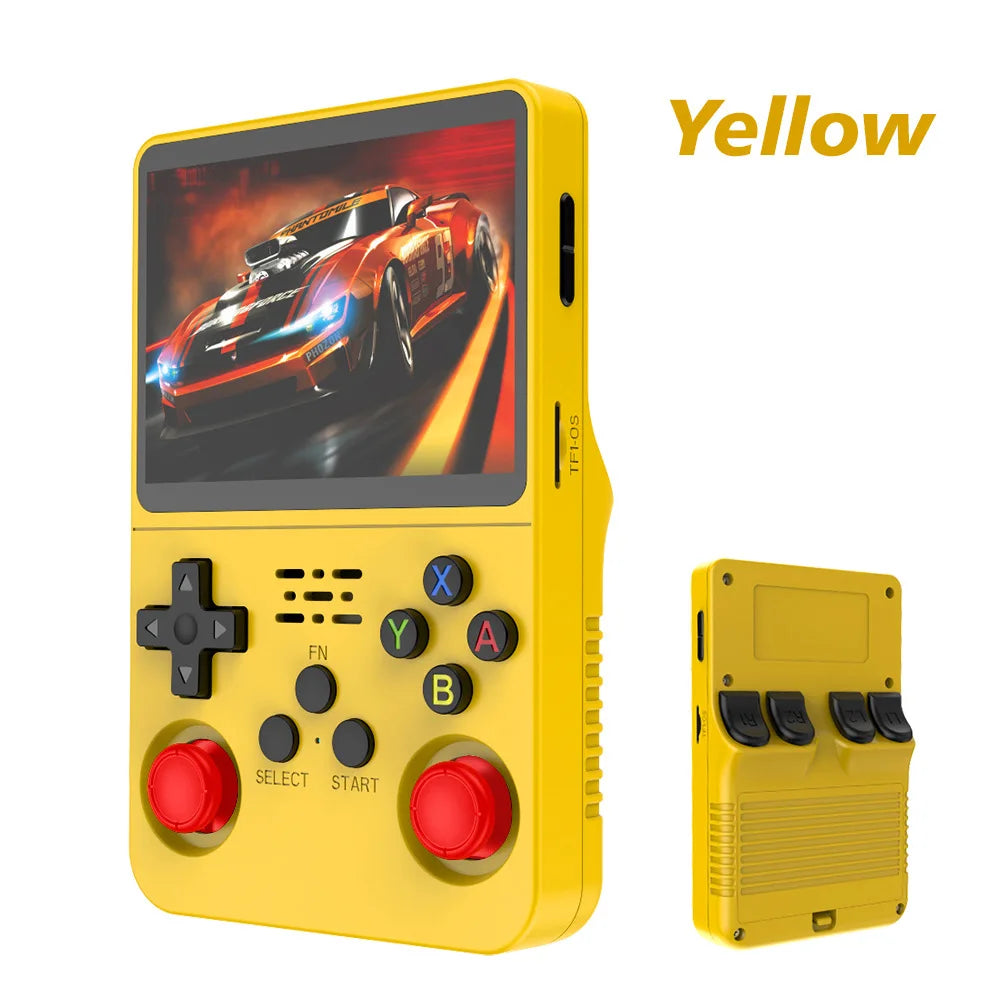 NEW R36S Retro Video Game Console Linux System 3.5 Inch IPS Screen Portable Pocket Player 64GB 128G Games Best Kids Gifts