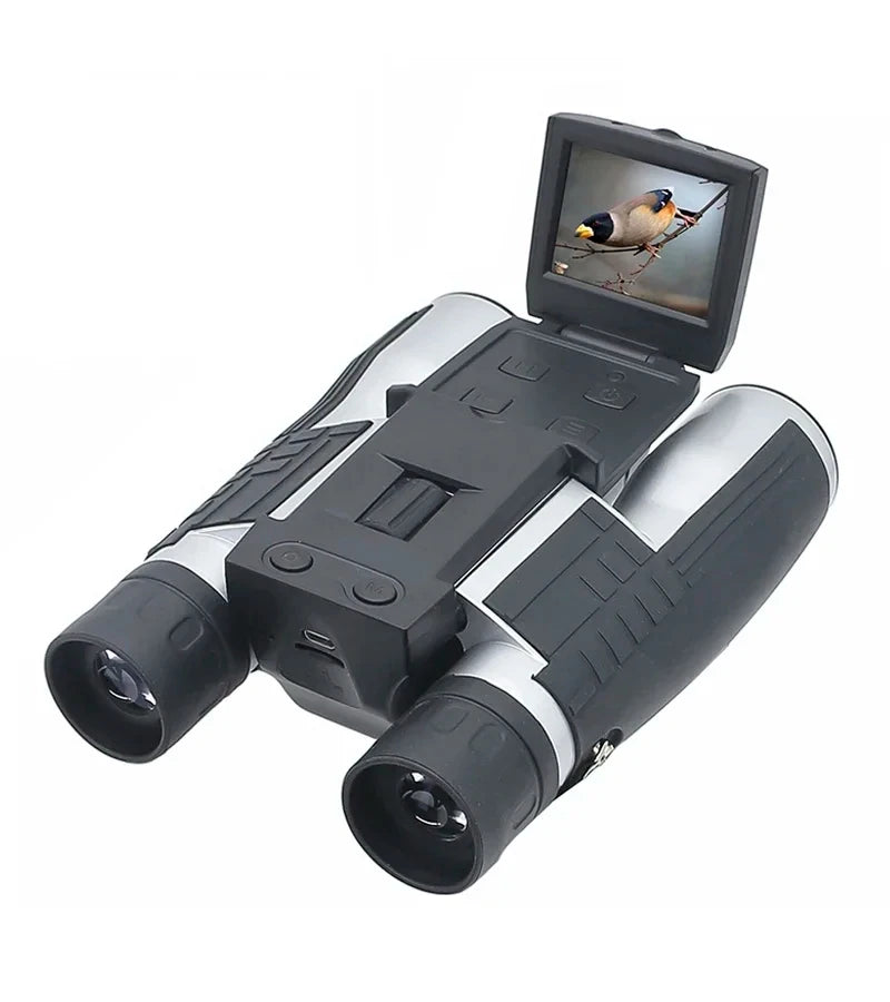 DT10 Camera and Video Binoculars Black HD Powerful, Suitable for Home Video Outdoor Camping Hunting Bird Watching