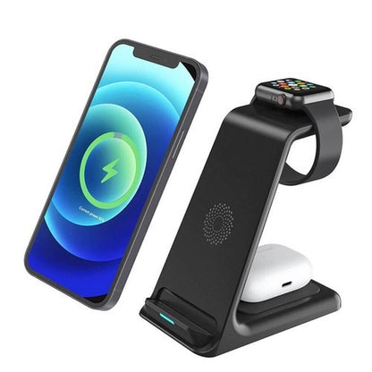 15W Wireless Phone Charger Stand Pad Fast Charge for Samsung Iphone LG Universal