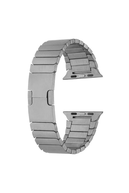 General Mobile GM Watch Strap Metal Stripe Design Clip KRD82 Gold