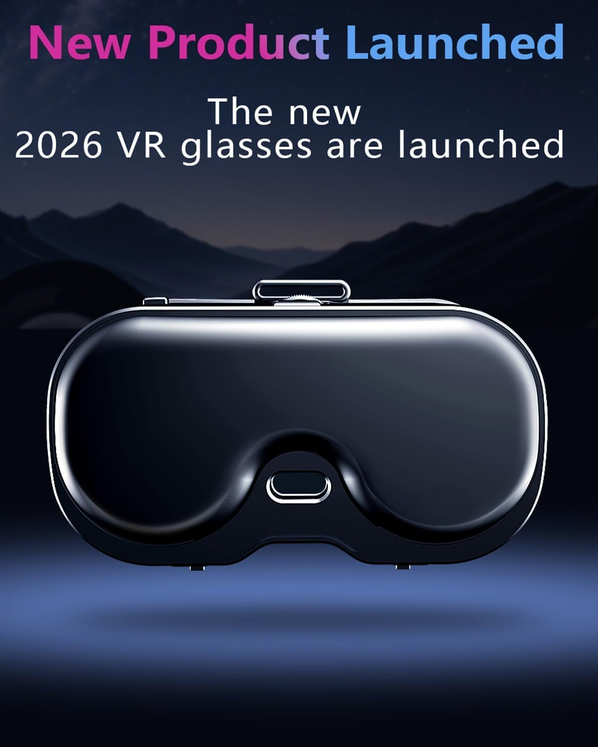 VR Headset for Phone, Virtual Reality Headsets with Anti-Blue Eyes Protected HD Lenses & Touch Keys for Iphone/Android 5-7 Inch Smartphones