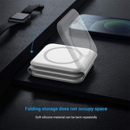 15W Wireless Phone Charger Stand Pad Fast Charge for Samsung Iphone LG Universal