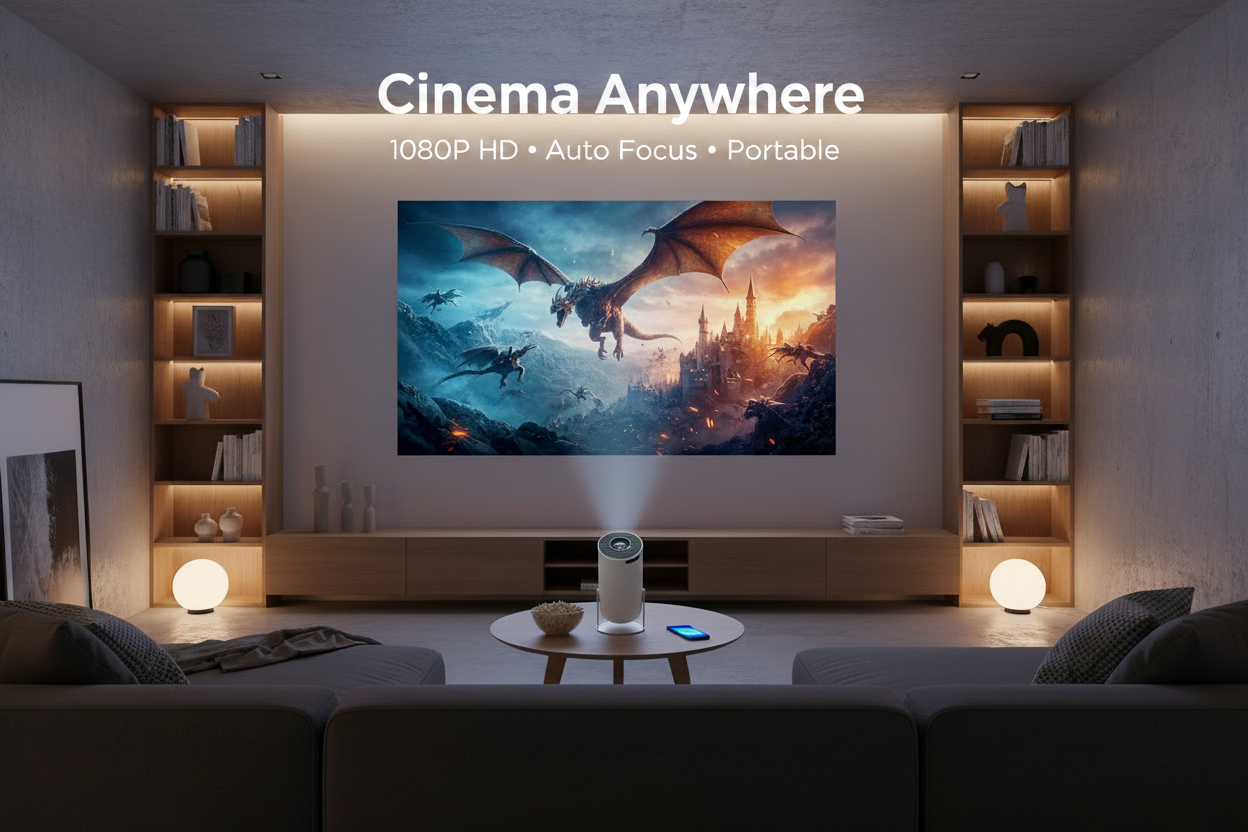 Portable Smart Projector with Context